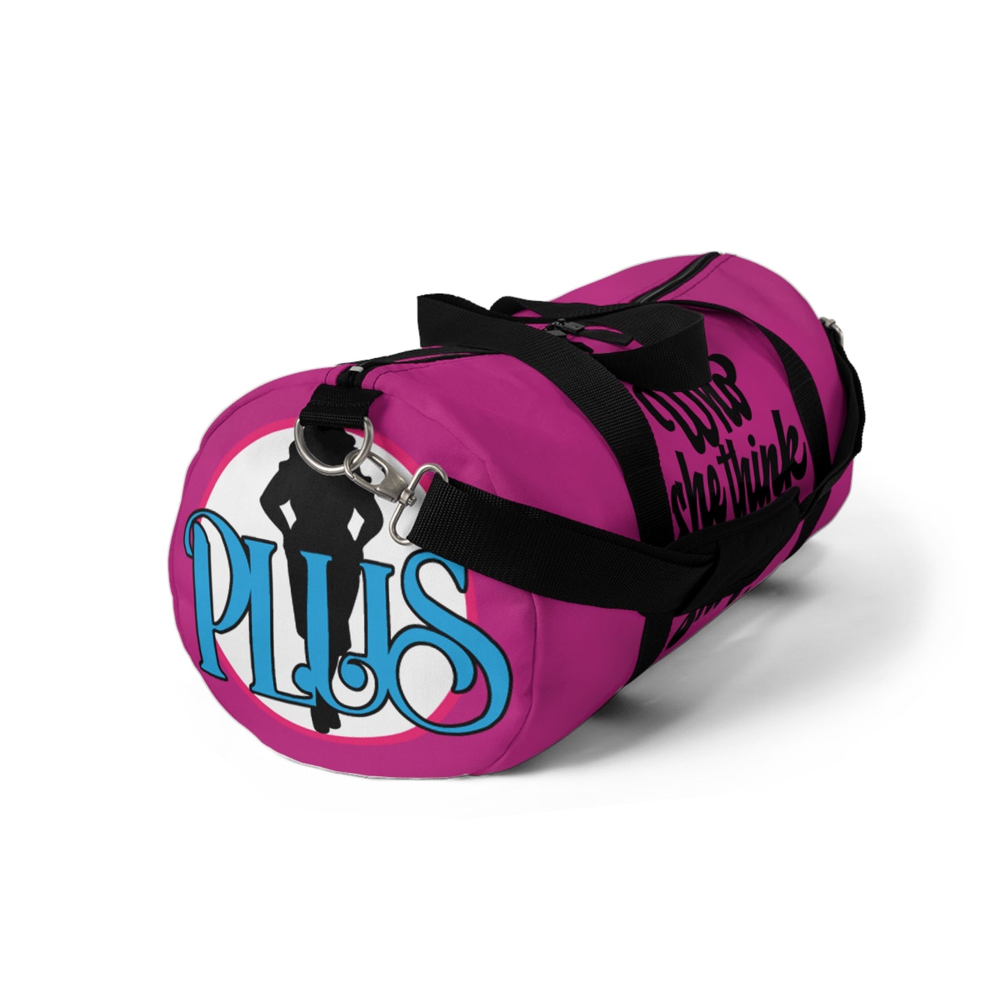 Who She Think She Is? Duffel Bag - Pretty in Pink