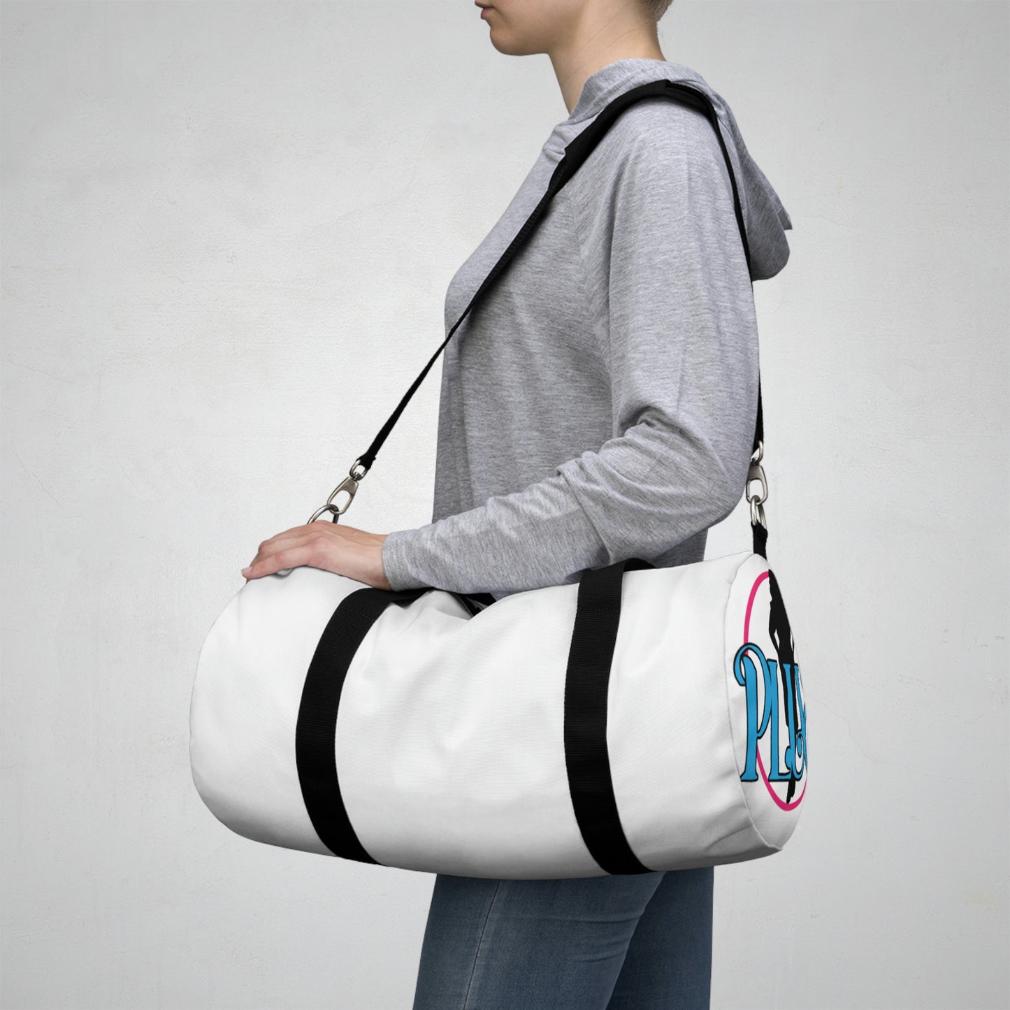 Who She Think She Is? Duffel Bag - Zen White