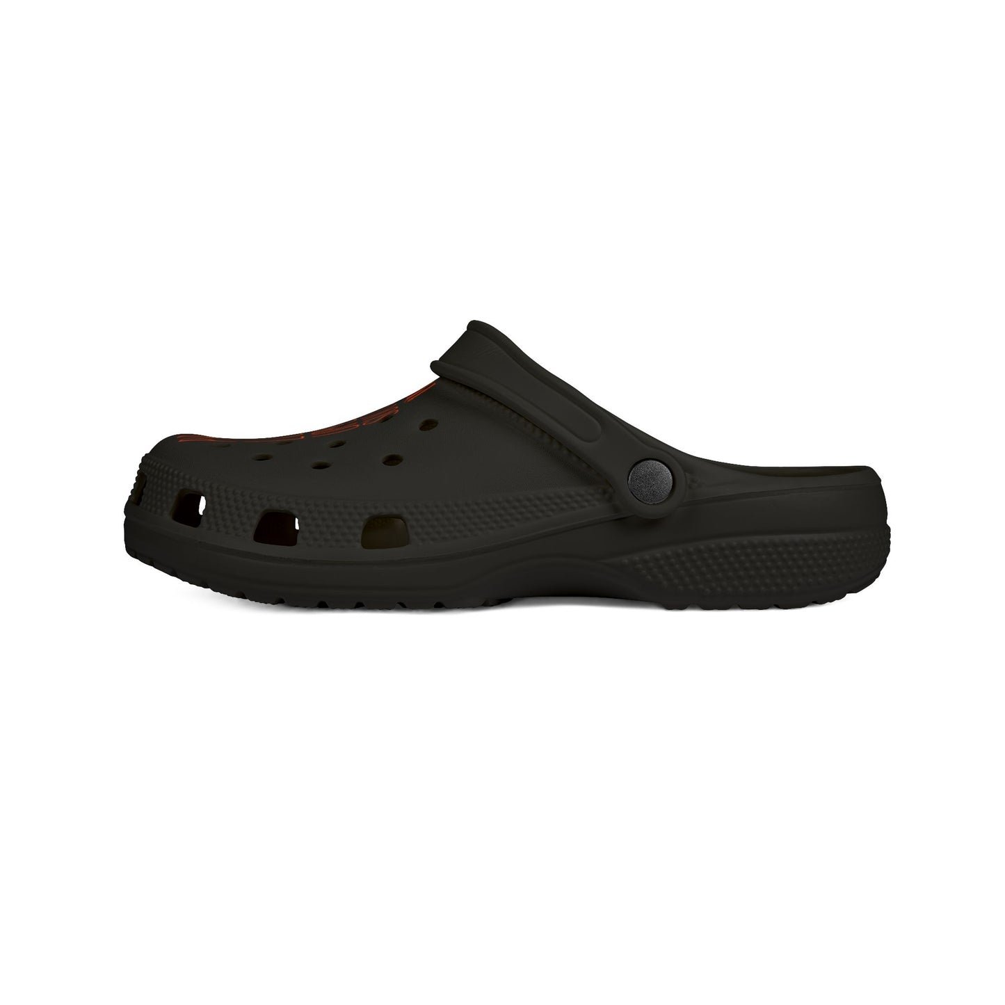 Adult EVA Foam Rubber Shoes (AOP) PLUS BLACK
