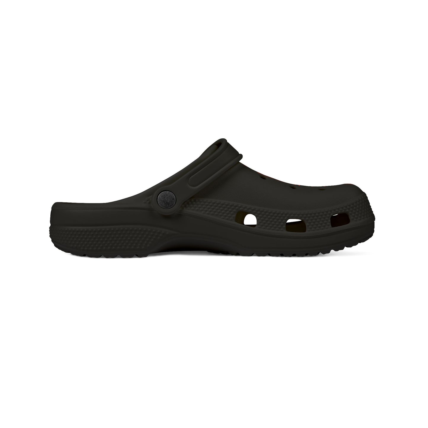 Adult EVA Foam Rubber Shoes (AOP) PLUS BLACK