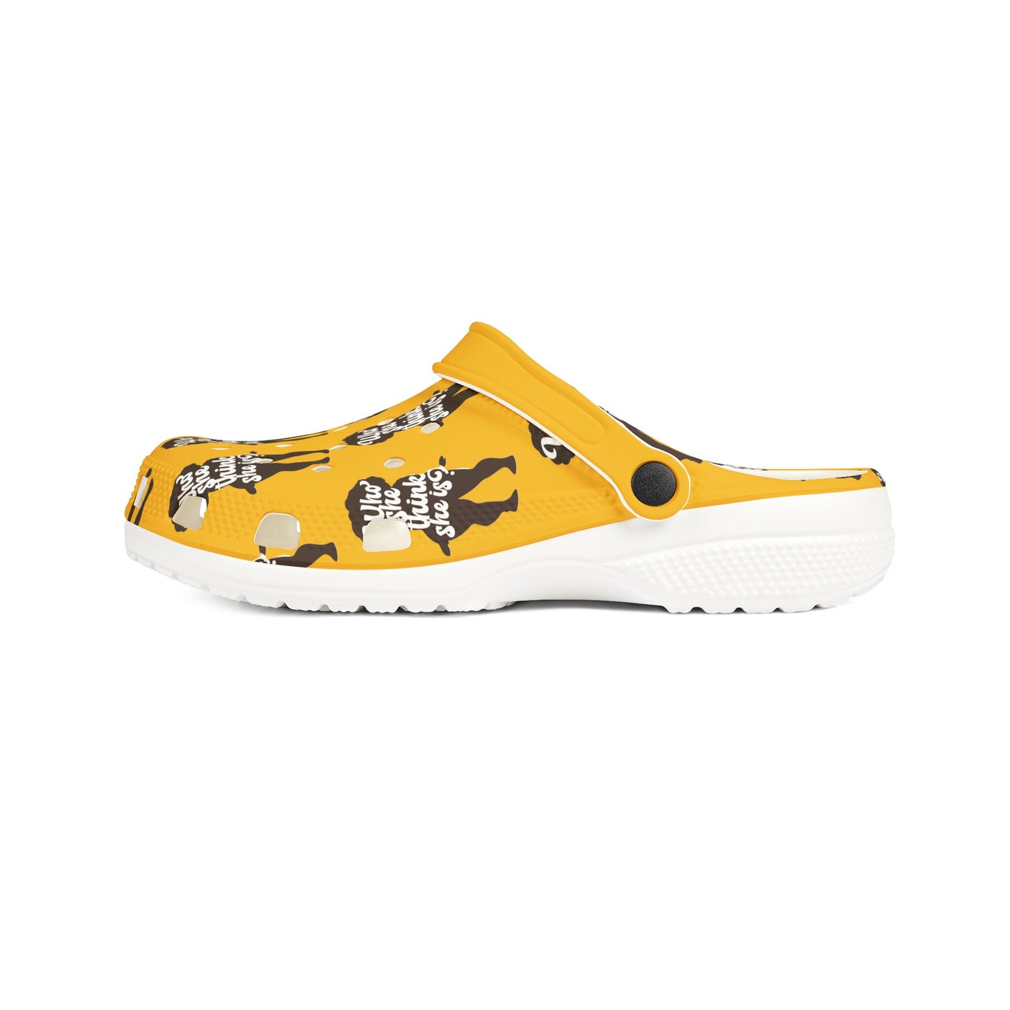 Adult EVA Foam Rubber Shoes WSTSI YELLOW