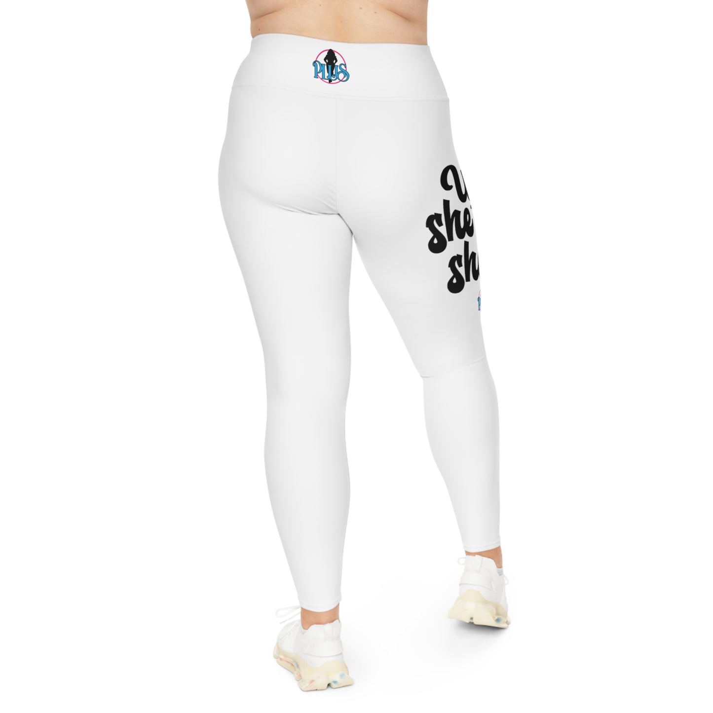 Who She Think She is? Plus Size Leggings (Extended Size)