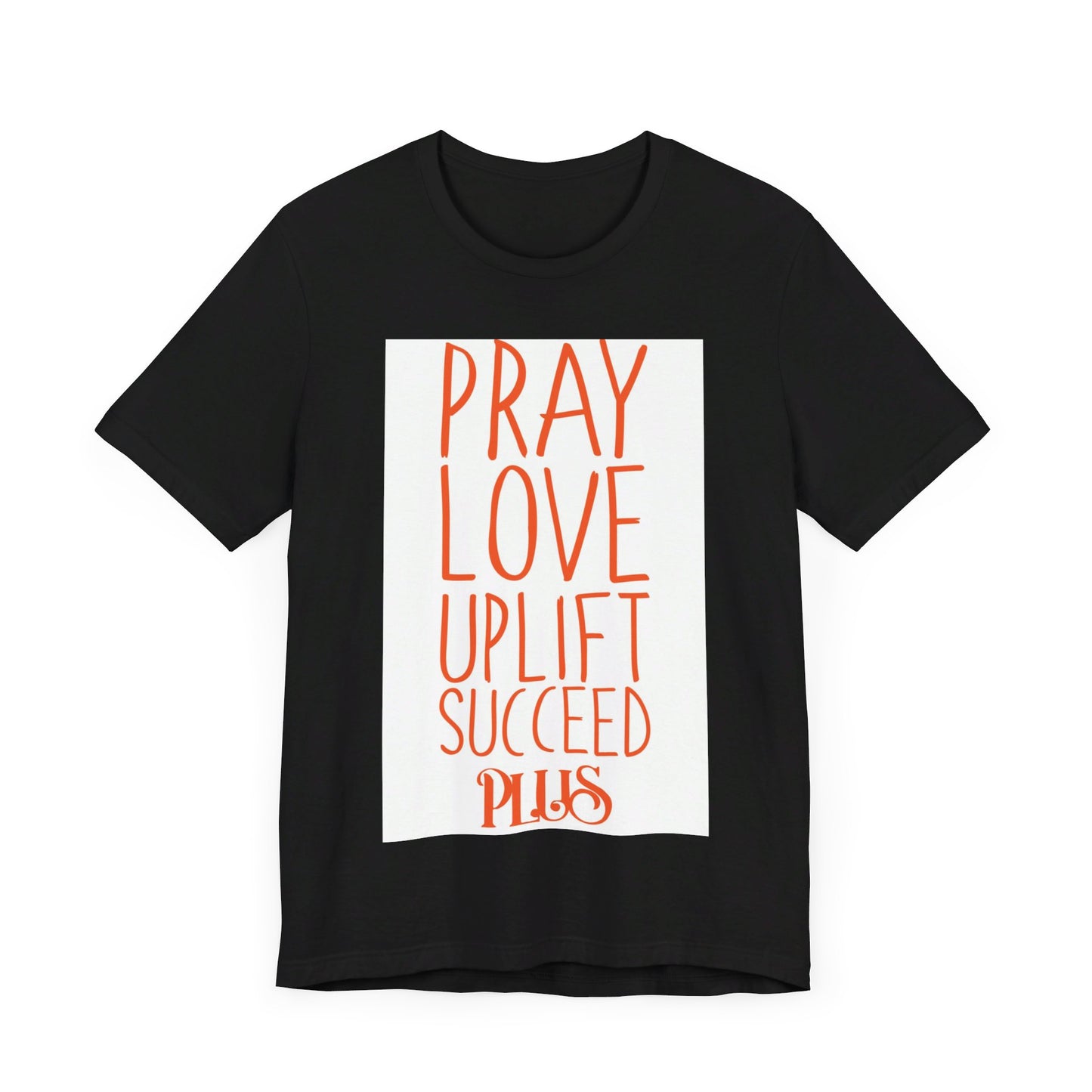 P.LU.S Unisex Jersey Short Sleeve Tee