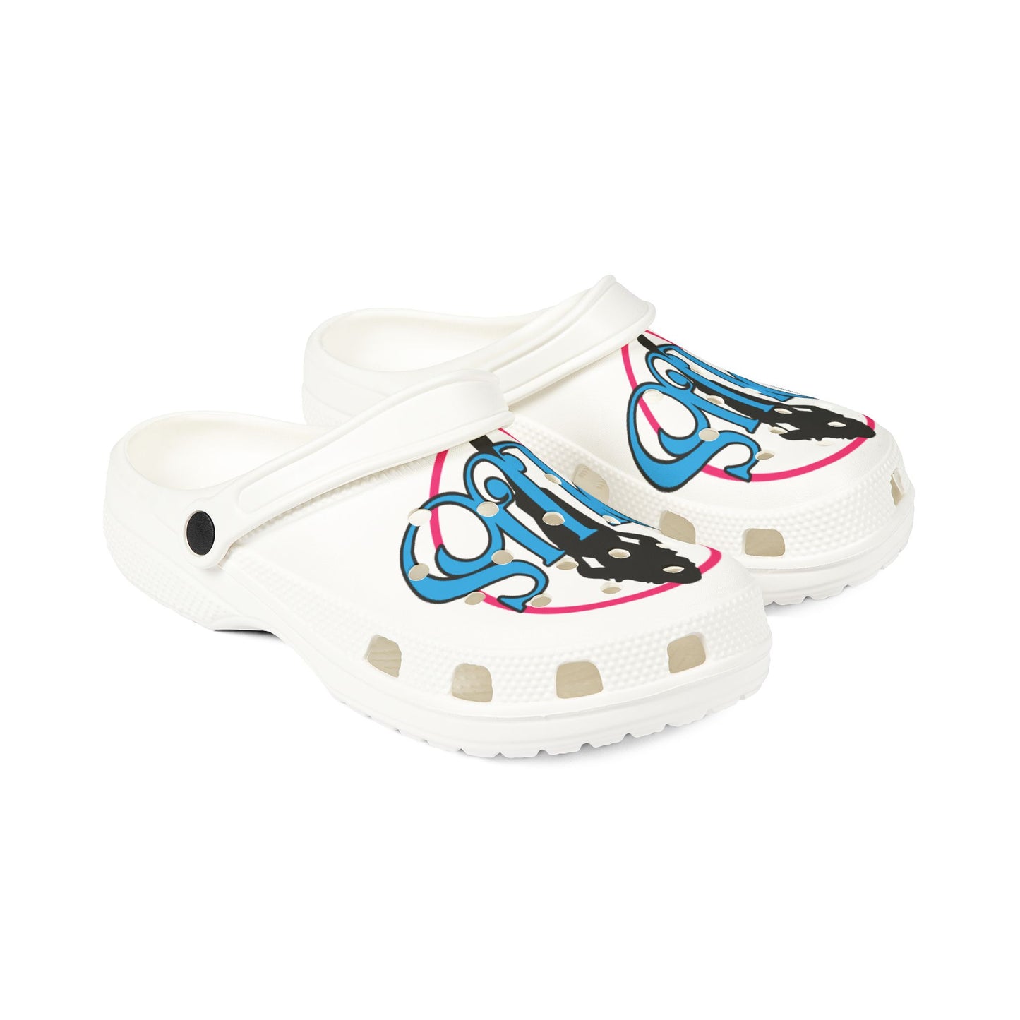Adult EVA Foam Rubber Shoes SIGNATURE WHITE