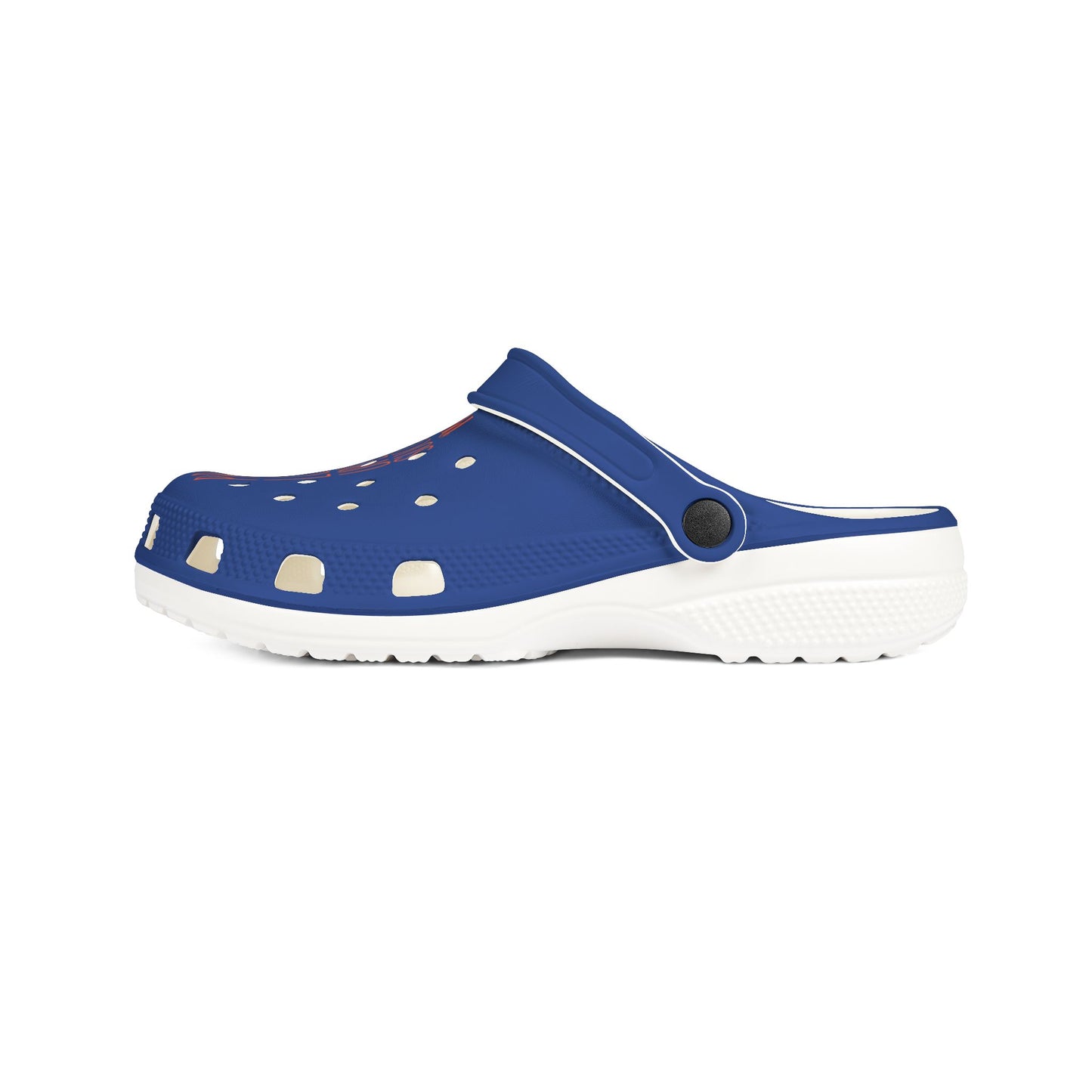 Adult EVA Foam Rubber Shoes (AOP) PLUS BLUE