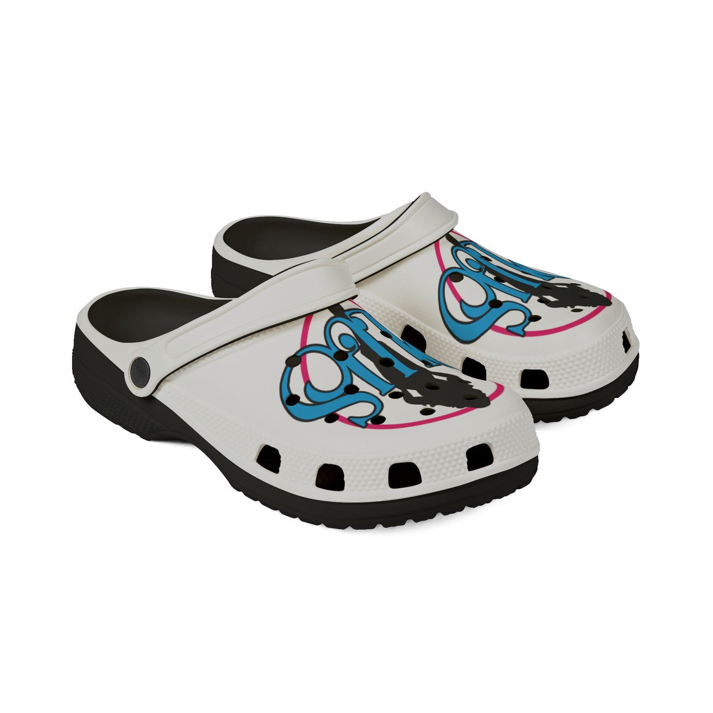 Adult EVA Foam Rubber Shoes SIGNATURE WHITE