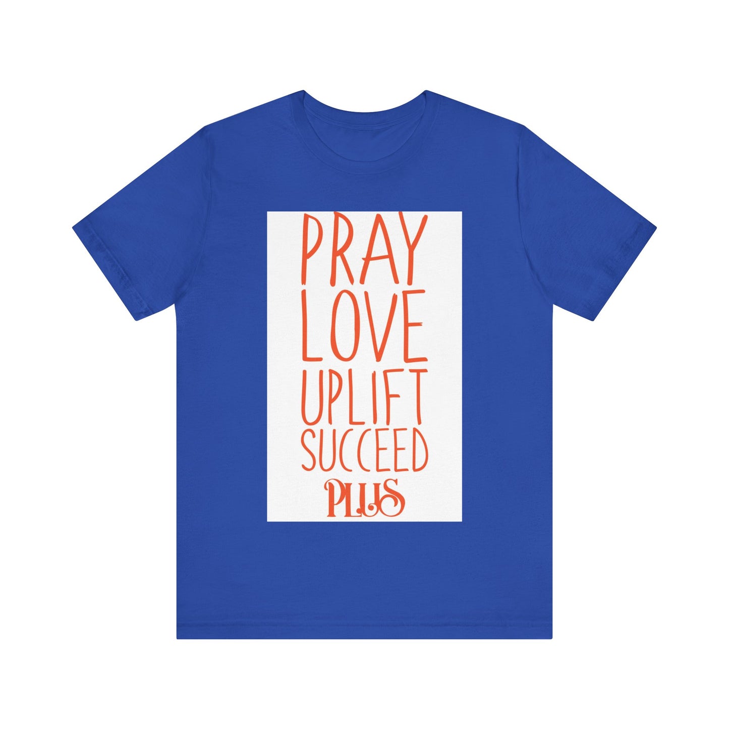 P.LU.S Unisex Jersey Short Sleeve Tee