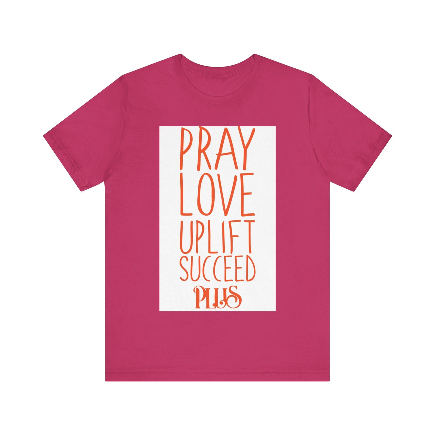 P.LU.S Unisex Jersey Short Sleeve Tee