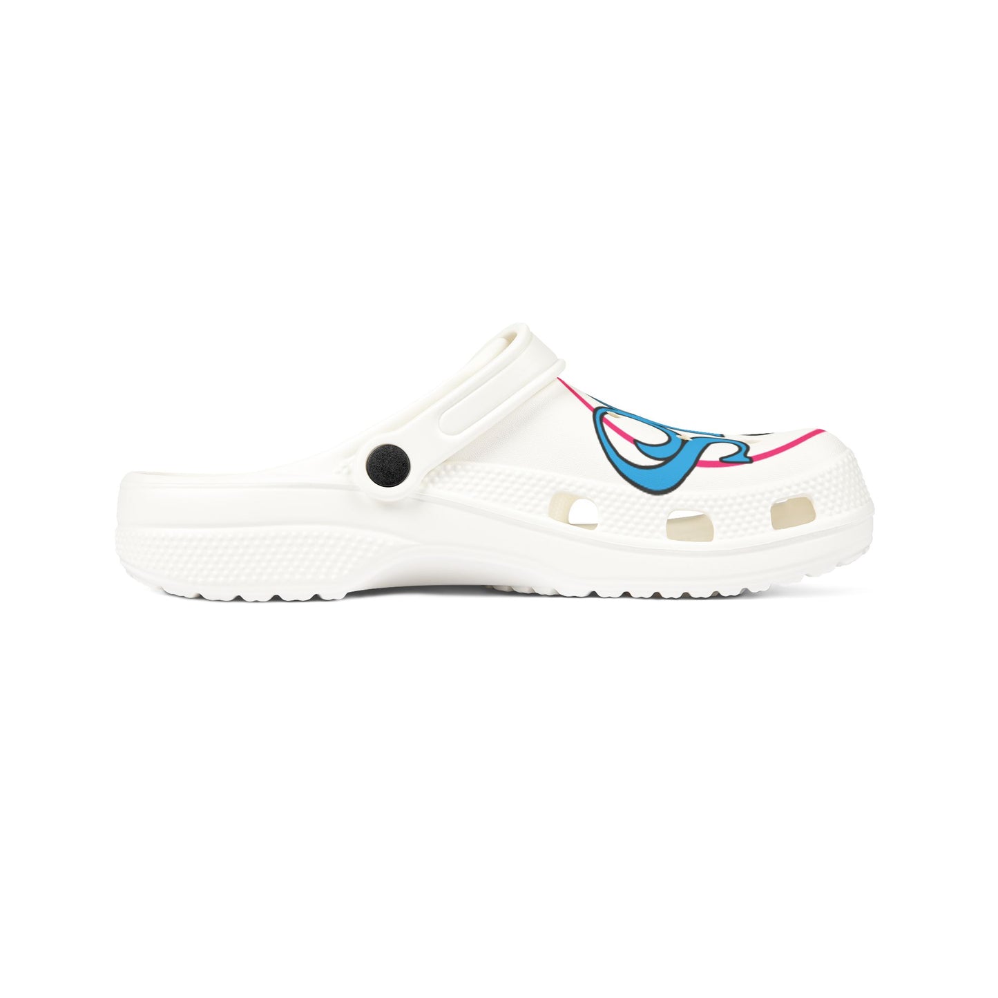 Adult EVA Foam Rubber Shoes SIGNATURE WHITE