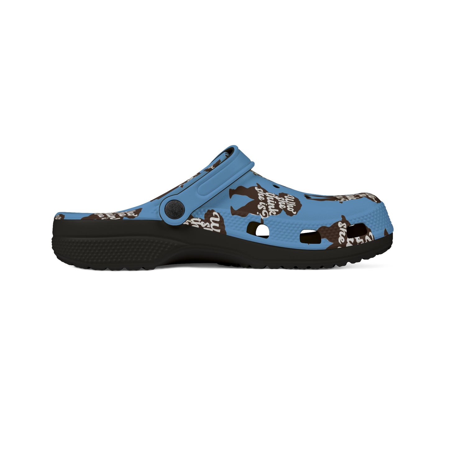 Adult EVA Foam Rubber Shoes WSTSI LIGHT BLUE