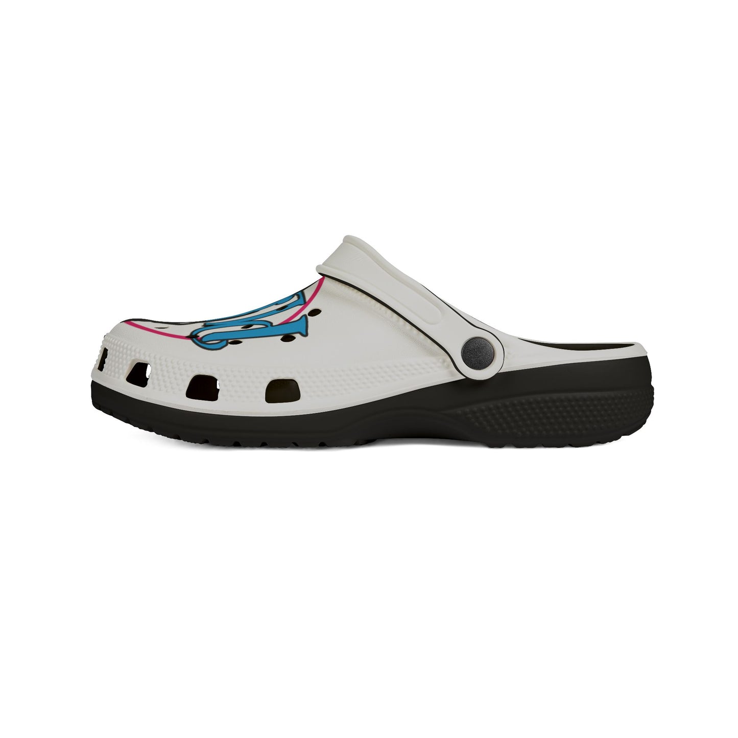 Adult EVA Foam Rubber Shoes SIGNATURE WHITE