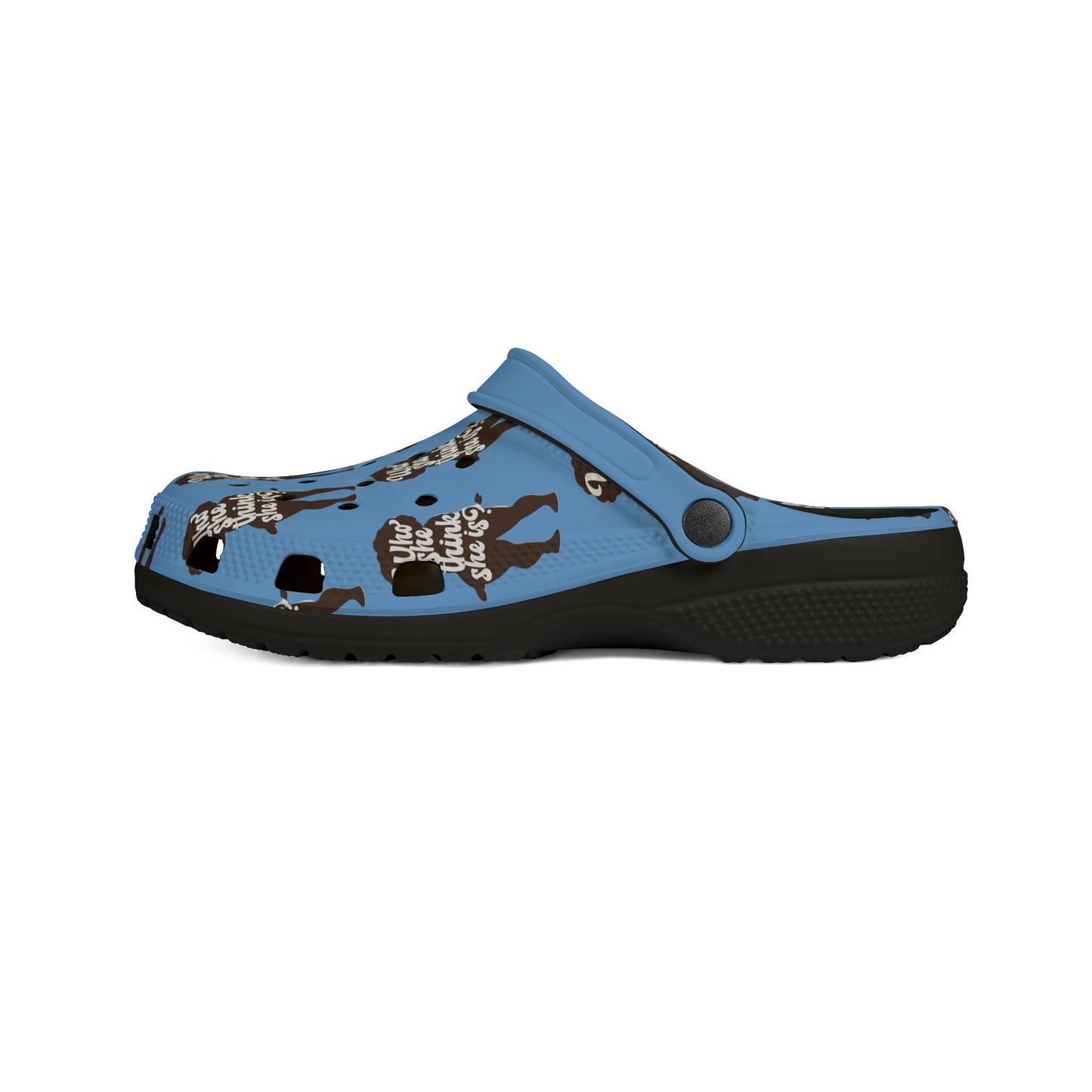 Adult EVA Foam Rubber Shoes WSTSI LIGHT BLUE