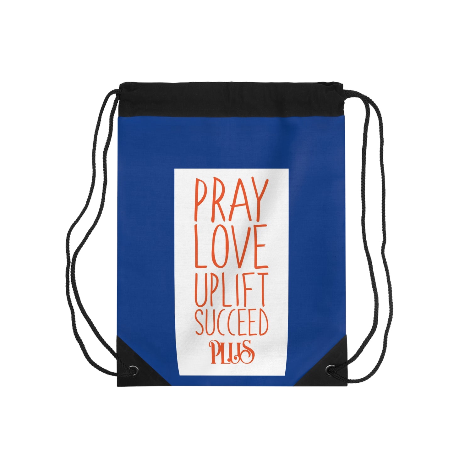 P.L.U.S On The Go Drawstring Bag- Chill Blue