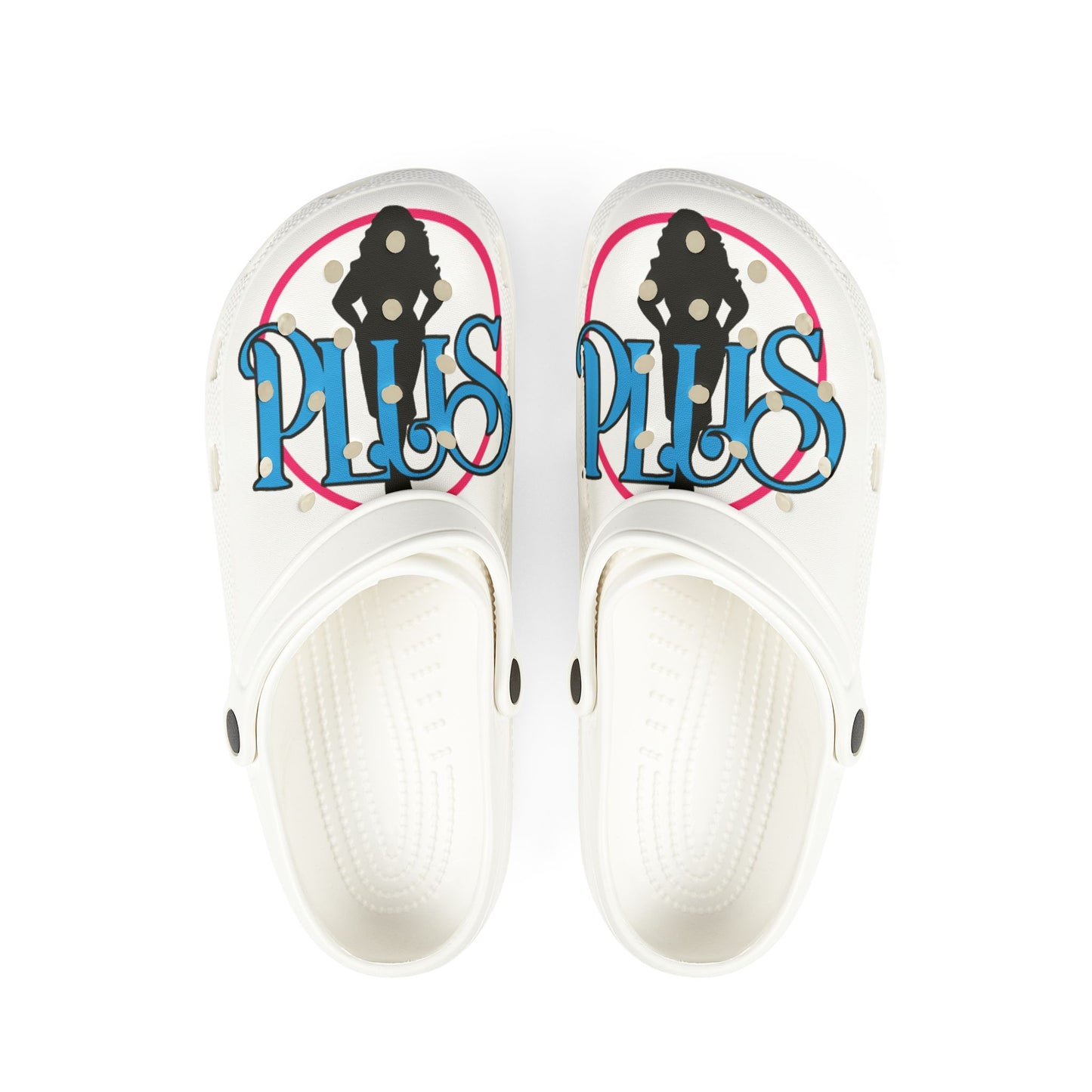 Adult EVA Foam Rubber Shoes SIGNATURE WHITE