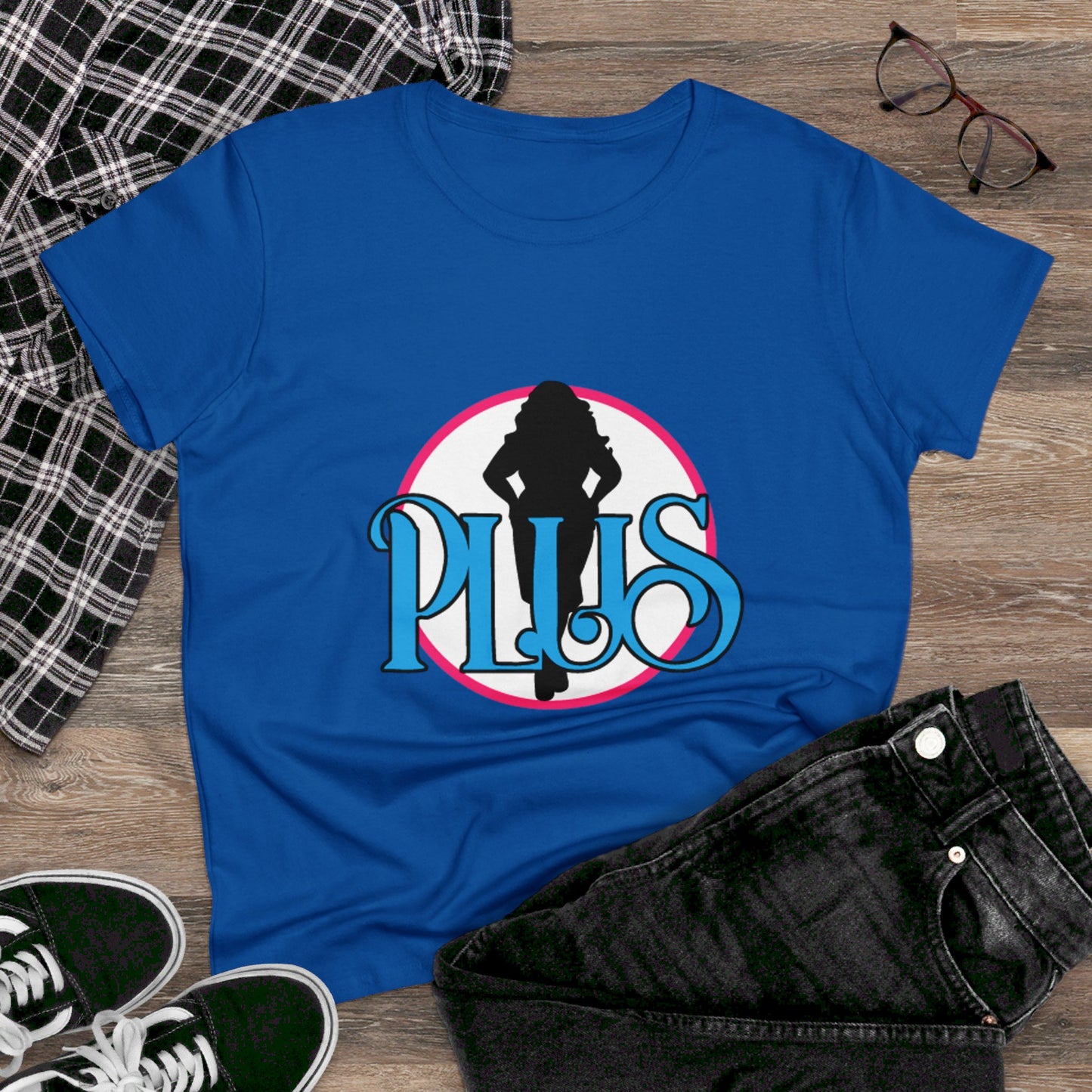 P.L.U.S Women's Midweight Cotton Tee