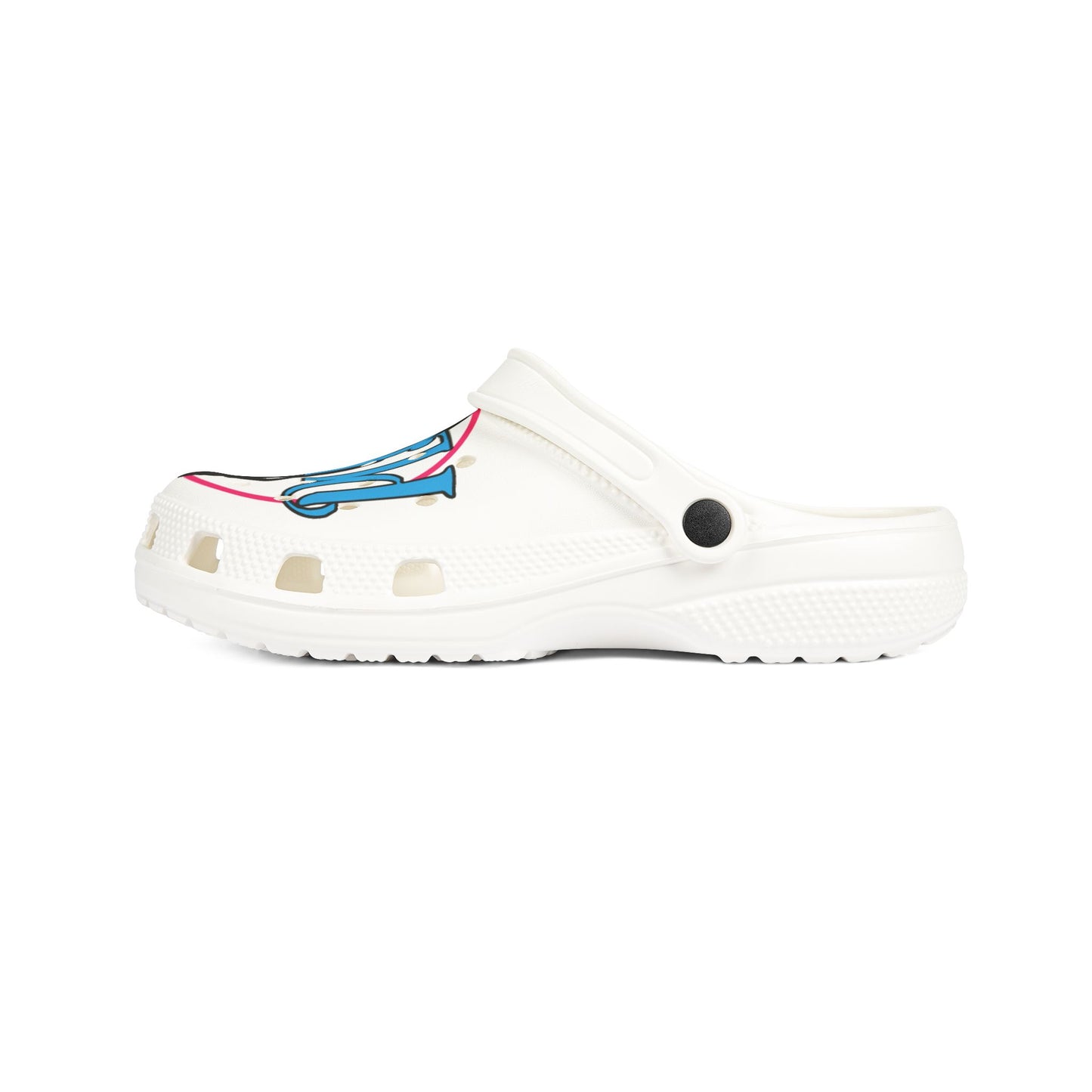 Adult EVA Foam Rubber Shoes SIGNATURE WHITE