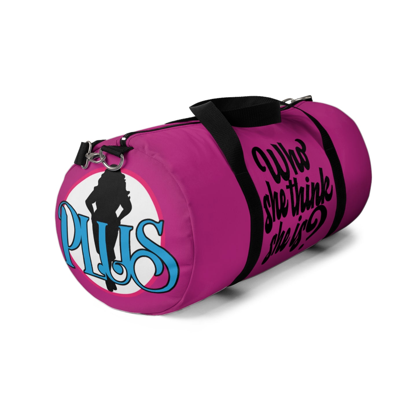 Who She Think She Is? Duffel Bag - Pretty in Pink