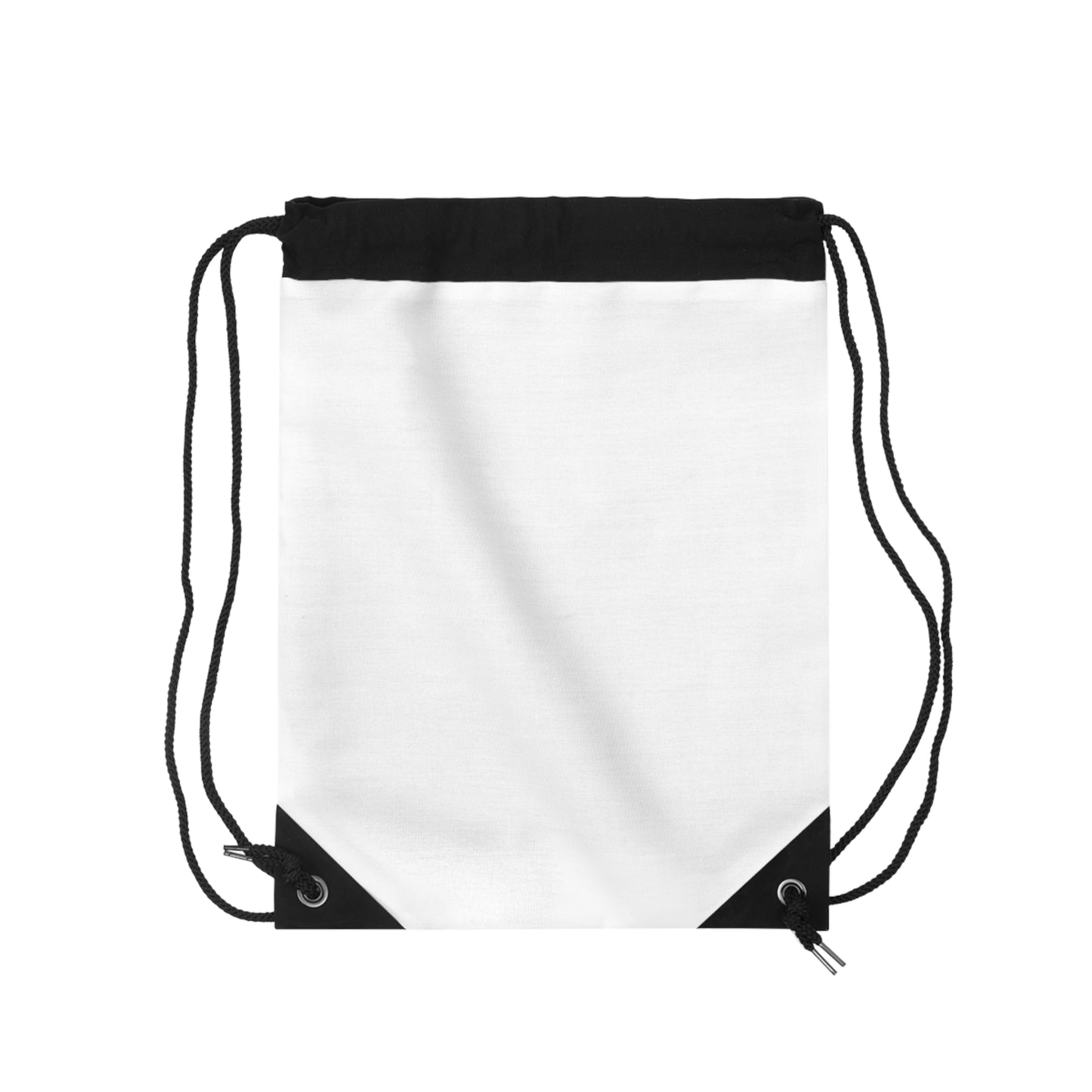 P.L.U.S Drawstring Bag- Zen White