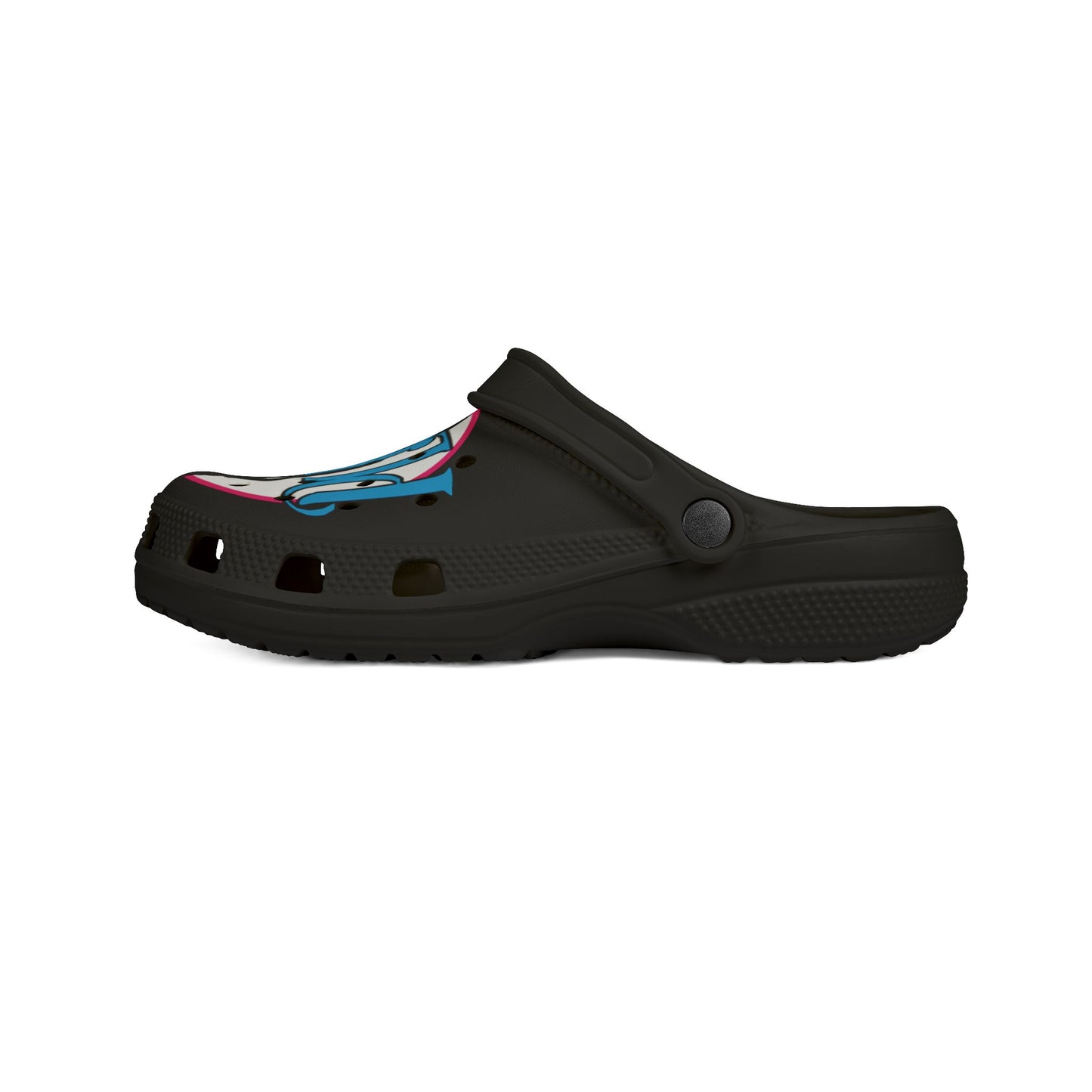Adult EVA Foam Rubber Shoes SIGNATURE BLACK