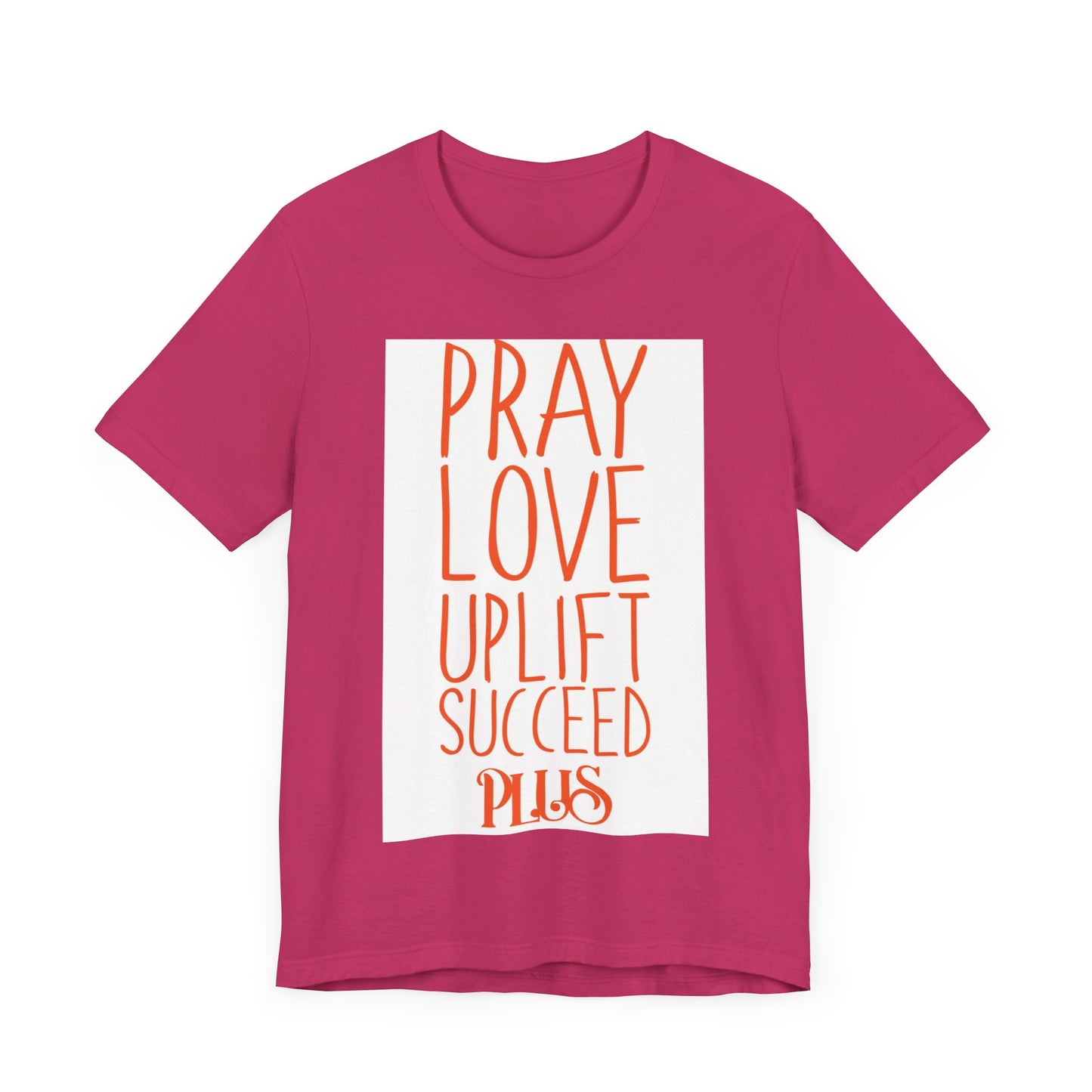 P.LU.S Unisex Jersey Short Sleeve Tee