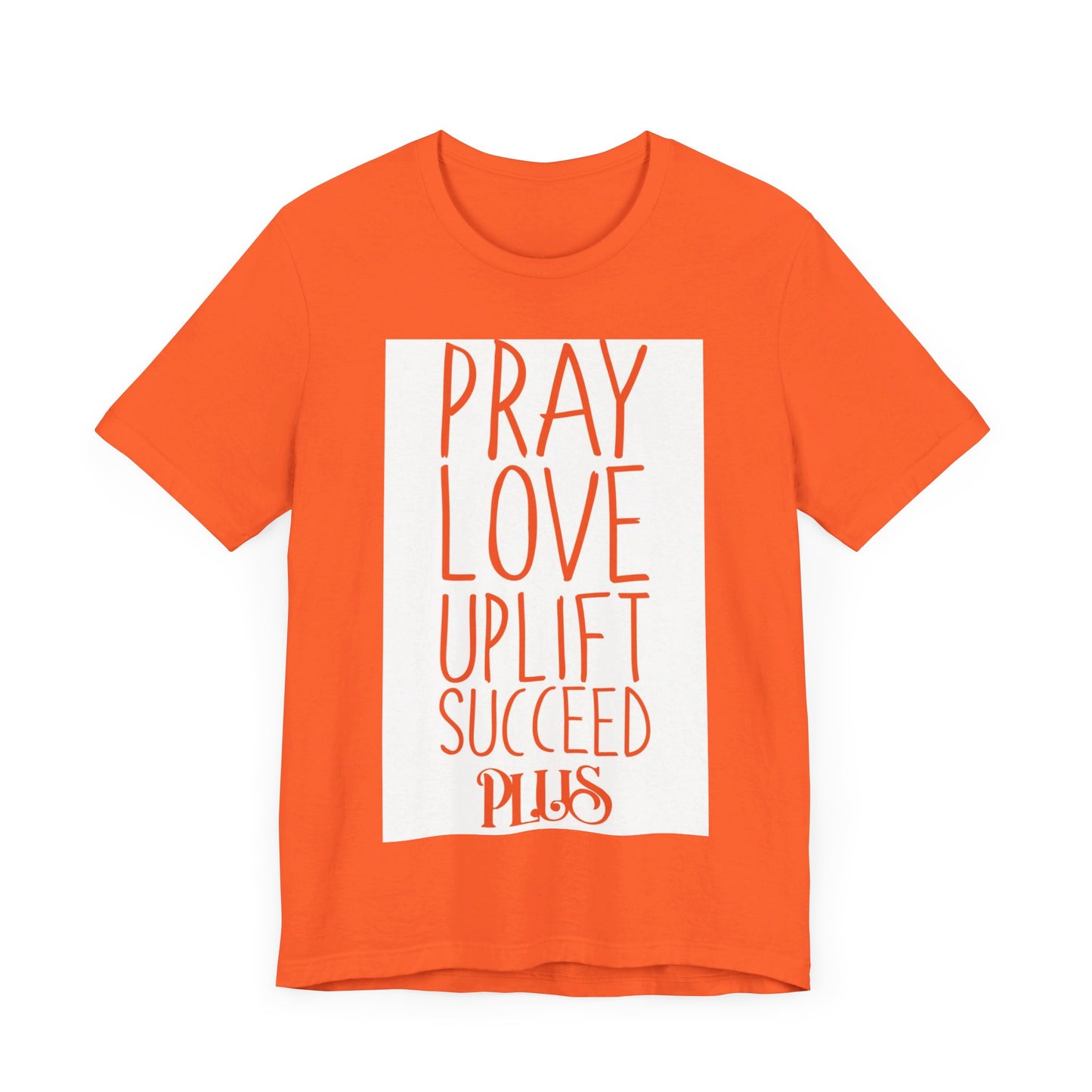 P.LU.S Unisex Jersey Short Sleeve Tee
