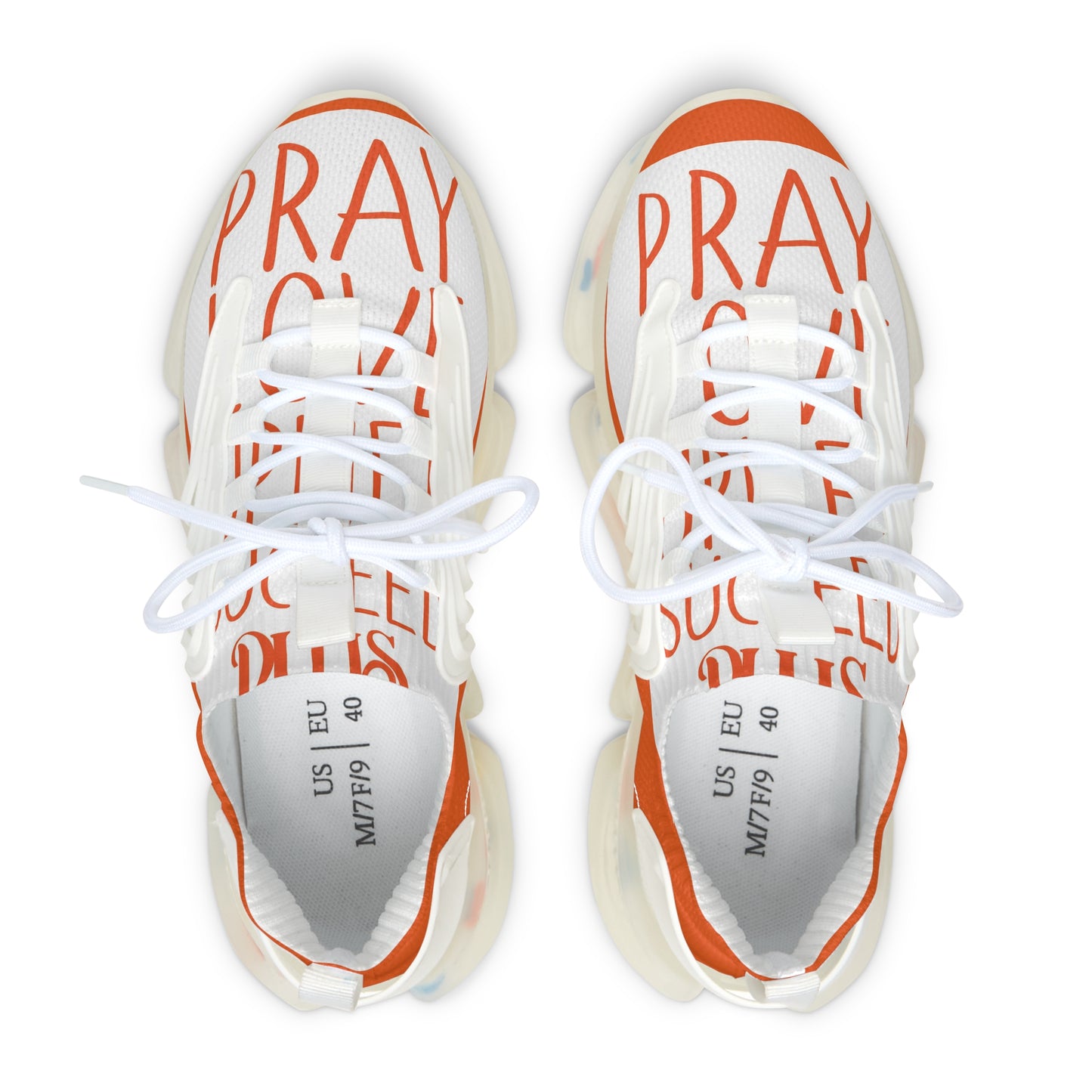 Women's P.L.U.S Workout Kicks- Vibrant Orange