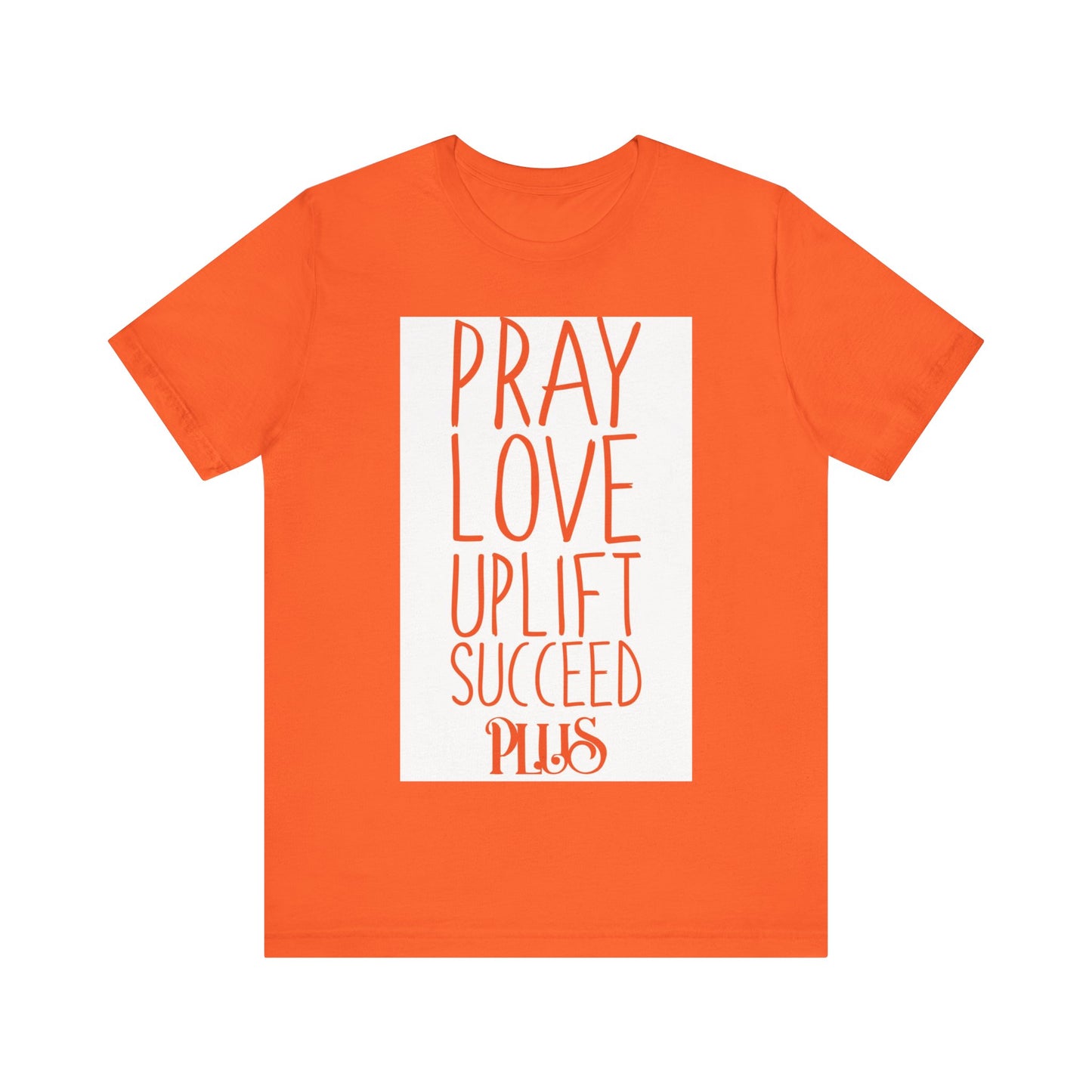P.LU.S Unisex Jersey Short Sleeve Tee