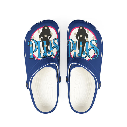 Adult EVA Foam Rubber Shoes SIGNATURE BLUE