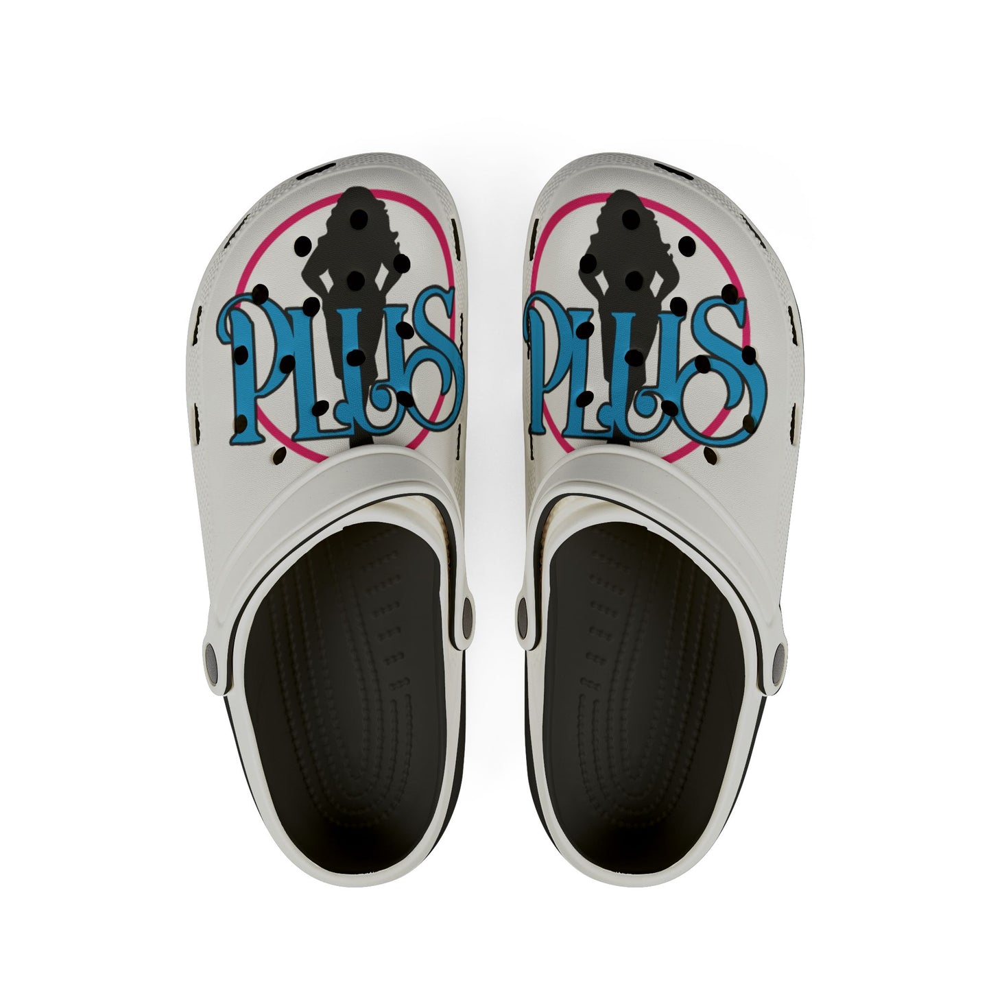 Adult EVA Foam Rubber Shoes SIGNATURE WHITE