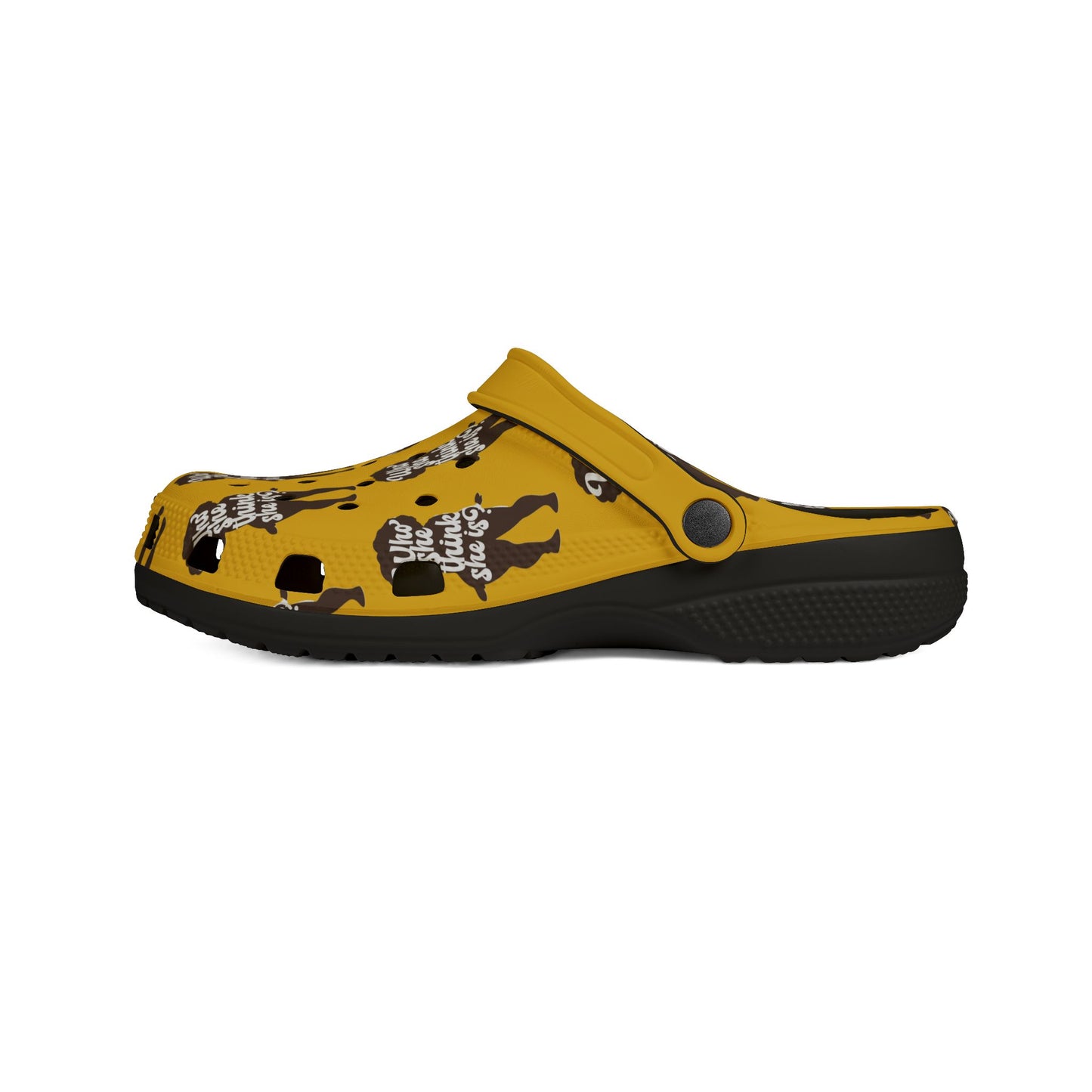 Adult EVA Foam Rubber Shoes WSTSI YELLOW