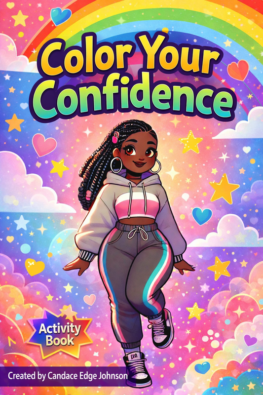 Color your confidence activity book