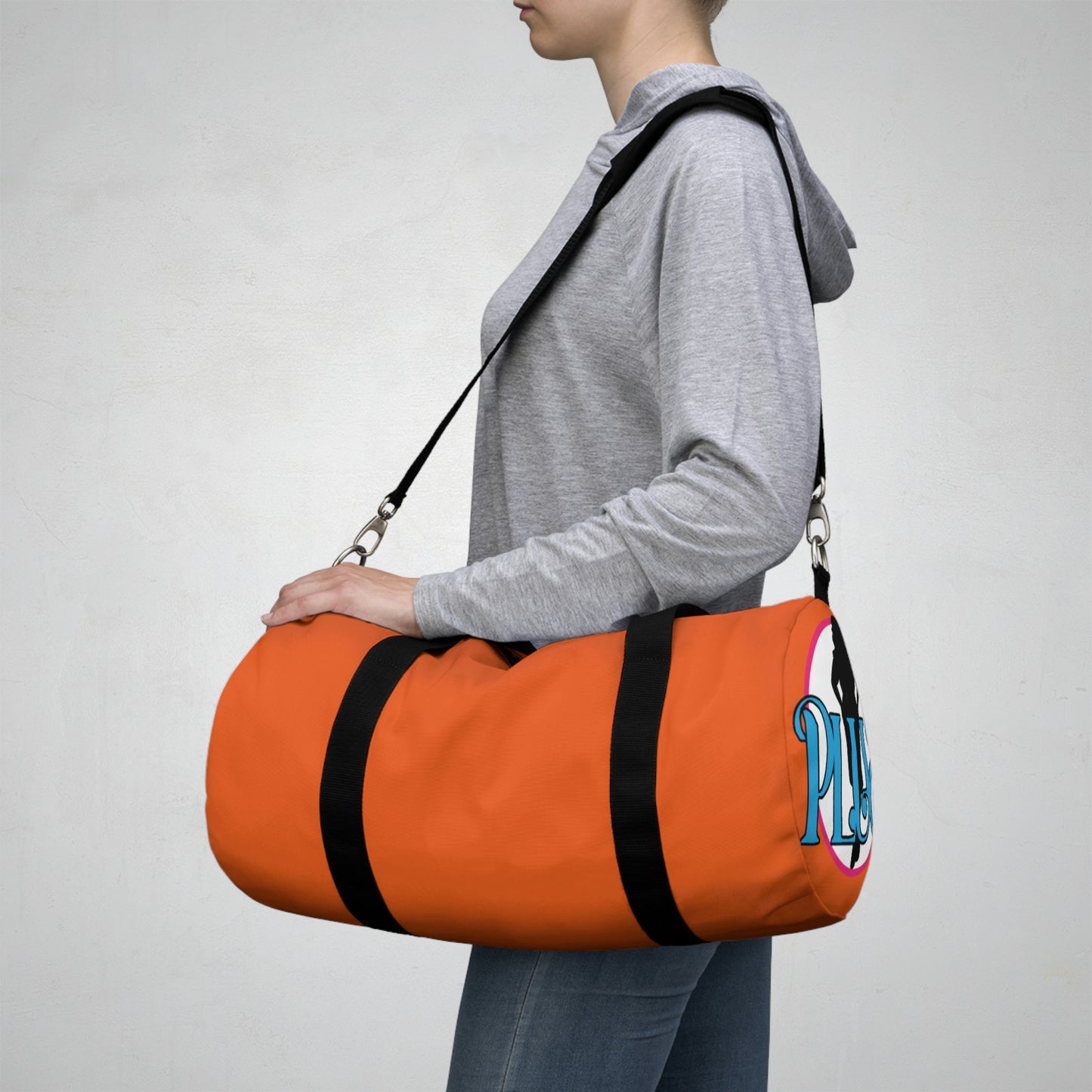 Who She Think She Is? On the Go Duffel Bag - Vibrant Orange