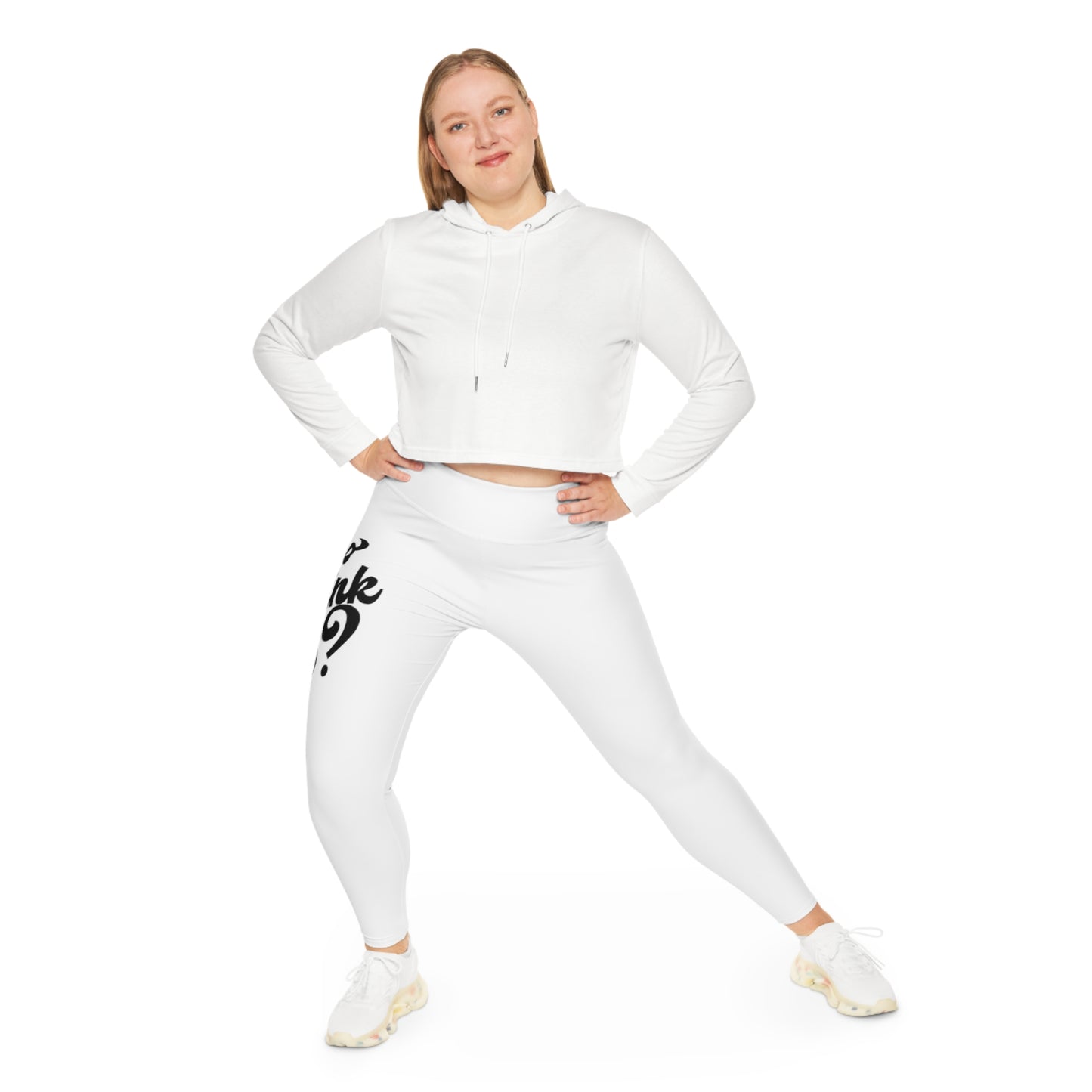 Who She Think She is? Plus Size Leggings (AOP)
