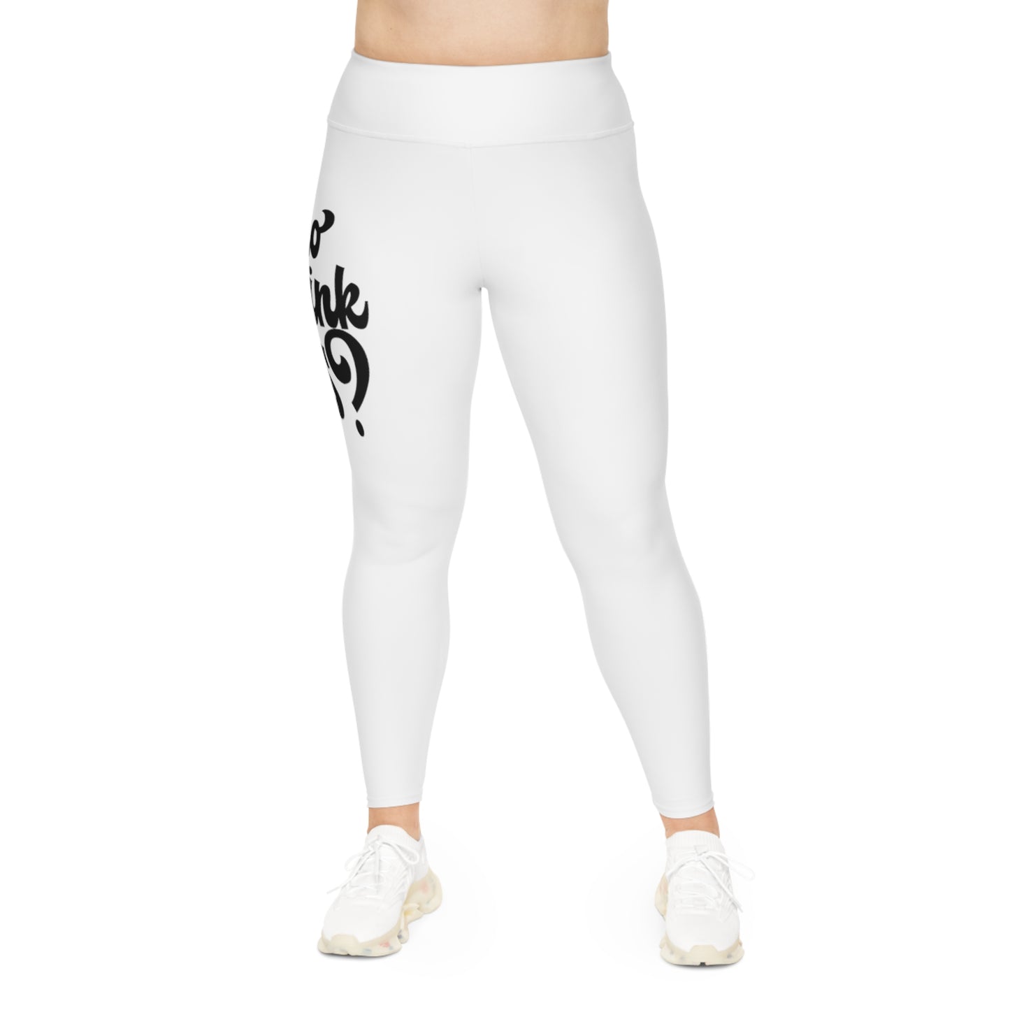 Who She Think She is? Plus Size Leggings (AOP)